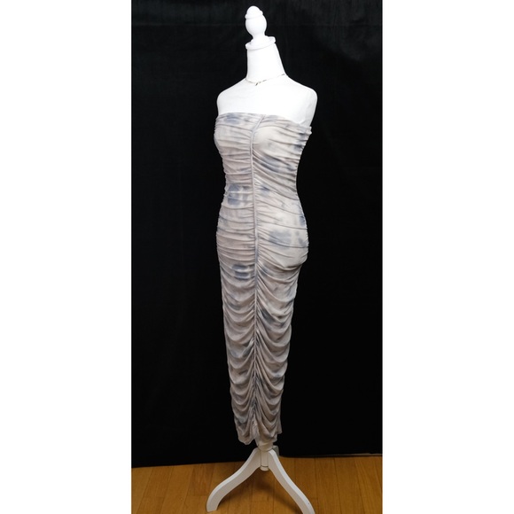 Zara draped me Tulle dress. Size S - Picture 4 of 7